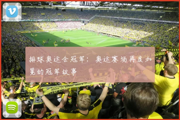 排球奥运会冠军：奥运赛场再度加冕的冠军故事