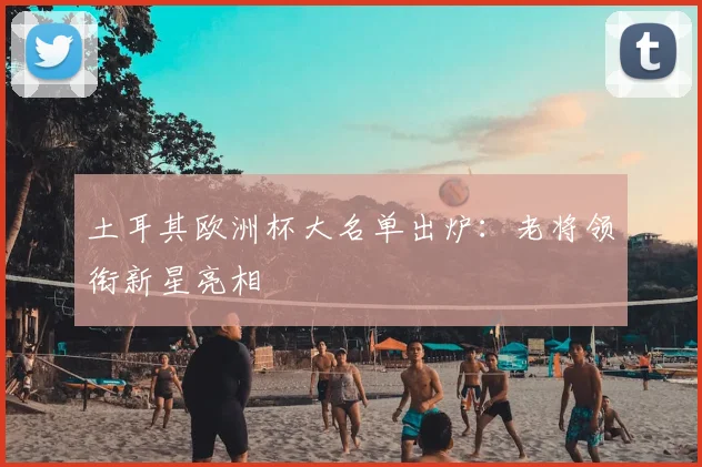 土耳其欧洲杯大名单出炉：老将领衔新星亮相