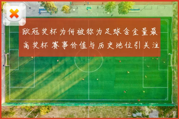 欧冠奖杯为何被称为足球含金量最高奖杯 赛事价值与历史地位引关注
